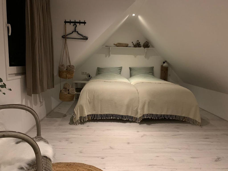 Bekijk de slaapkamer